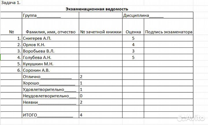 Помощь студентам и школьникам в учебе