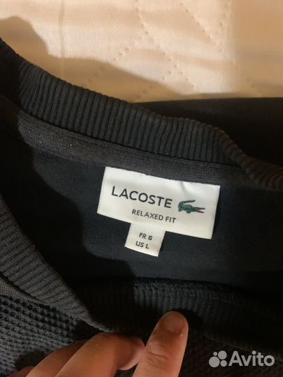 Толстовка lacoste оригинал