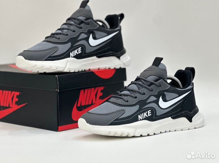 Кроссовки мужские Nike Air серый