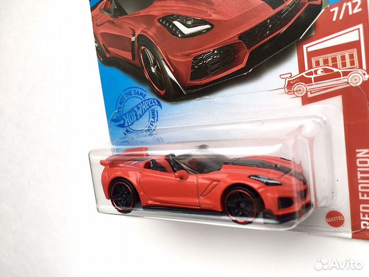 Hot wheels Corvete zr 1 convertible red edition