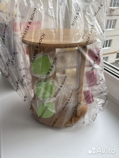 Набр баночек для специй на подставке