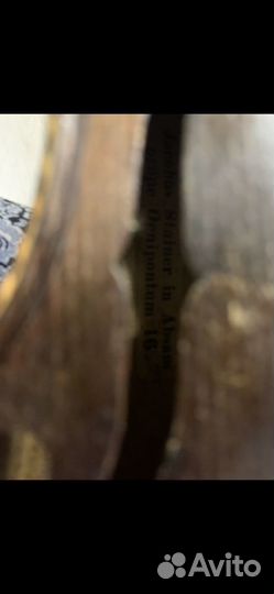 Скрипка мастеровая австрийская Jacobus Steiner