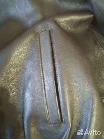 Куртка мужская кожаная