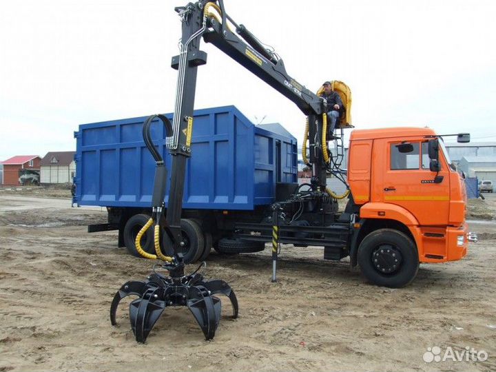 Вывоз мусора ломовоз