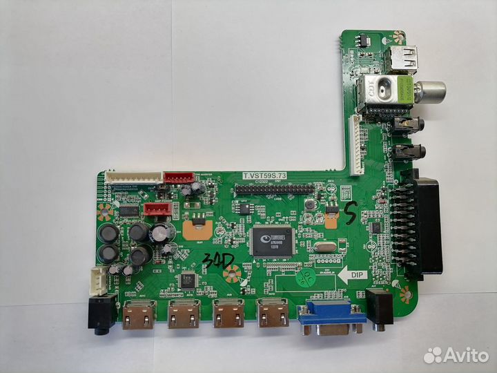 Материнская плата от телевизора Supra