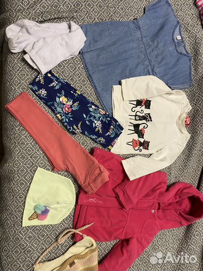 Пакет вещей для девочки 2 года