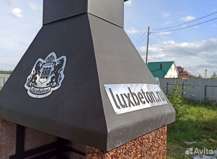 Модульная печь барбекю,модуль под казан