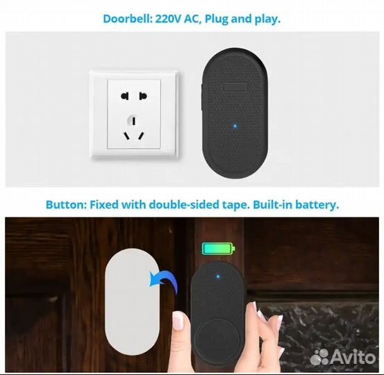 Беспроводной дверной звонок