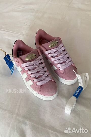 Кроссовки Adidas Campus 00s розовые женские