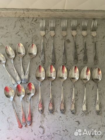 Столовые приборы мельхиор СССР