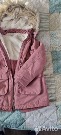 Парка для девочки 128 HM