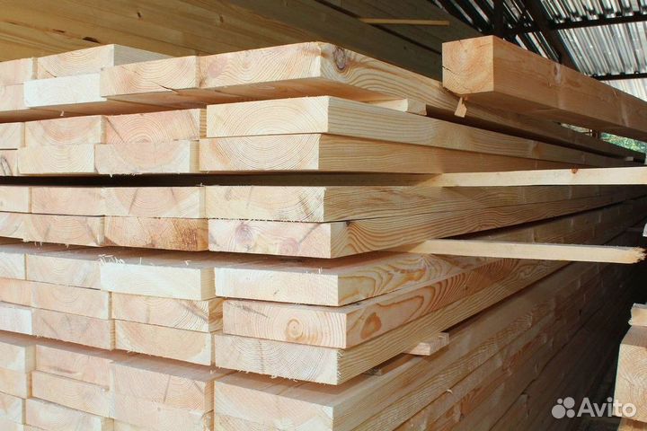 Доска строганная 45х95х3000 оптом