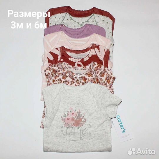 Carter's боди. Оригинал