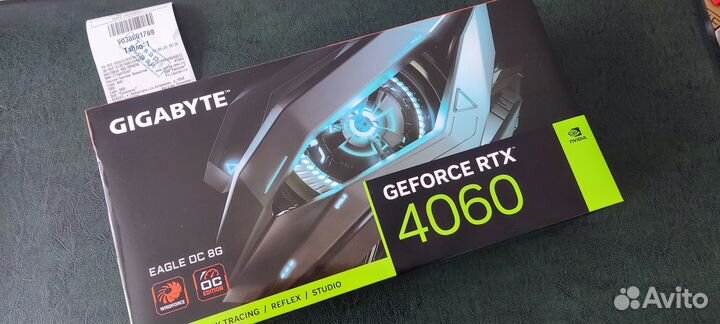 Видеокарта gigabyte nvidia GeForce RTX 4060 чек