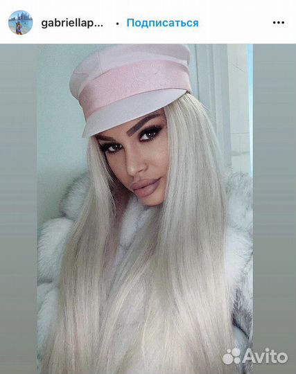 Женская кепи кепка