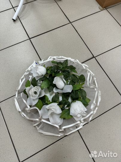 Свадебные украшения на машину продам