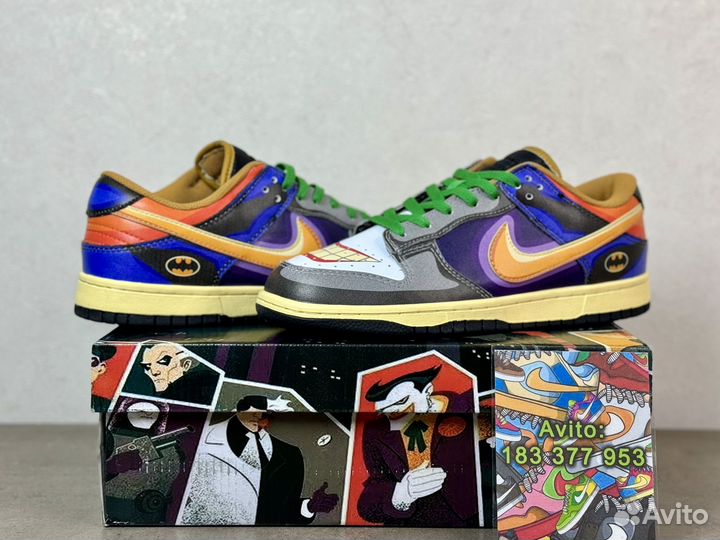 Nike dunk low Batman joker