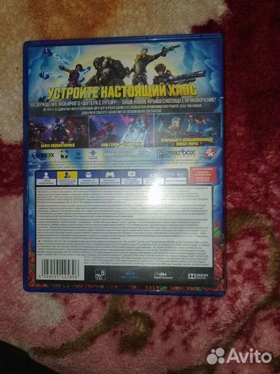 Диск Borderlands 3 ps4