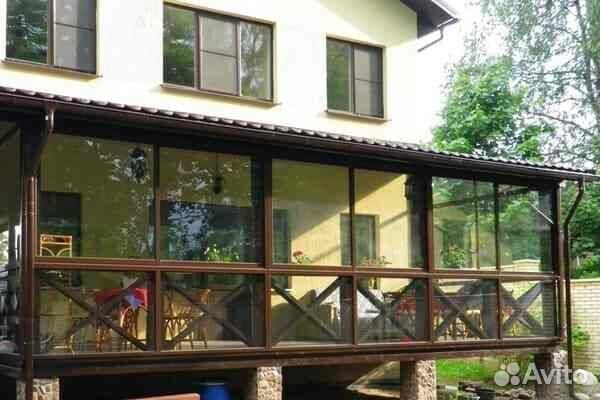 Тёплое остекление террас