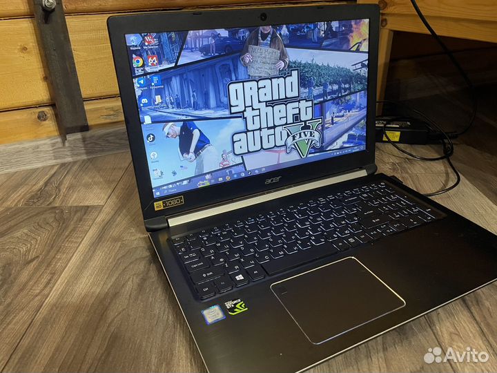Игровой ноутбук Acer 6gb/500gb/i5/1050