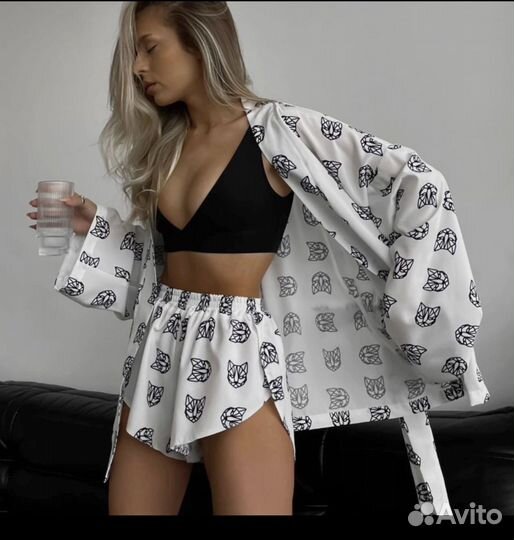 Костюм кимоно с шортами