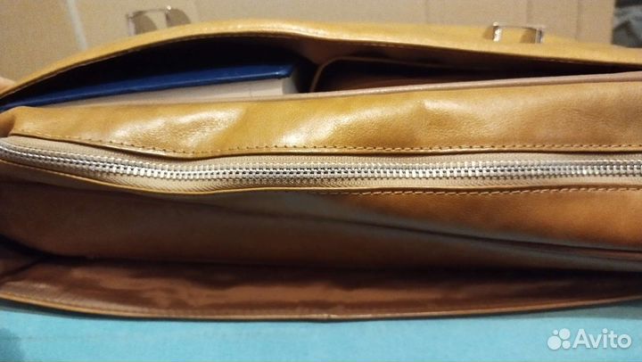 Мужской кожаный портфель piquadro