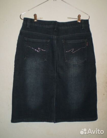 Юбка джинсовая утепленная ZSY Jeans XL (Р.50)