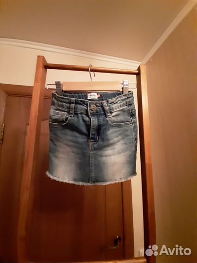 Детские джинсовые юбки