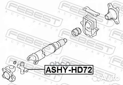 Крестовина кард.вала hyundai HD-72/78 04- ashy