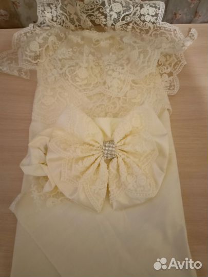 Уголок и бант на выписку