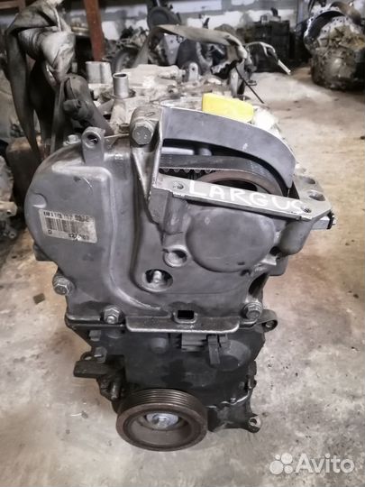 Двигатель K4M Рено Логан Лада Ларгус