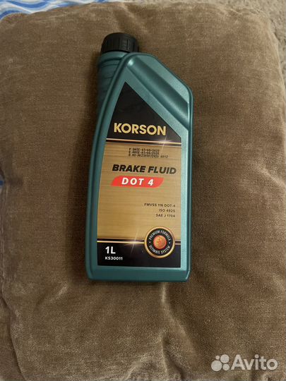 Тормозная жидкость Korson DOT 4