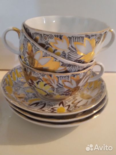Чайные пары лфз Золотые ромашки