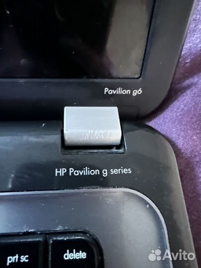 Ноутбук hp pavilion g6 на запчасти