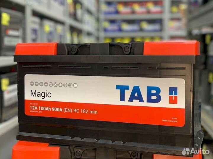 Аккумулятор новый TAB magic 100 Ач