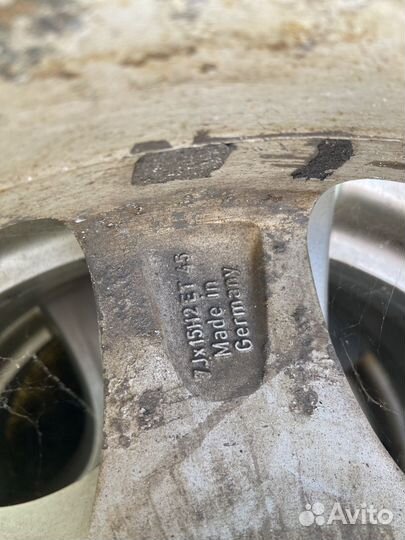 Диски литые r15 volkswagen