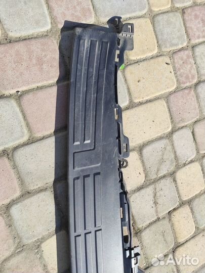 Накладка бампера задняя Toyota Land Cruiser Prado