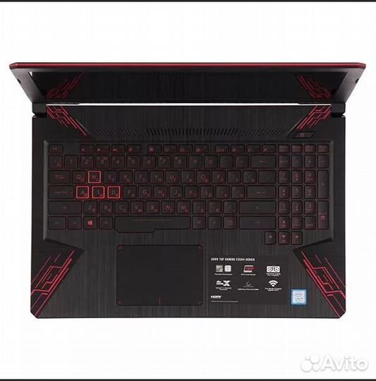 Asus 15.6 i5-8300H 4яд8пт Gtx1050Ti/2 8Гб SSD256Гб