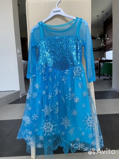 Платье Холодное сердце 98