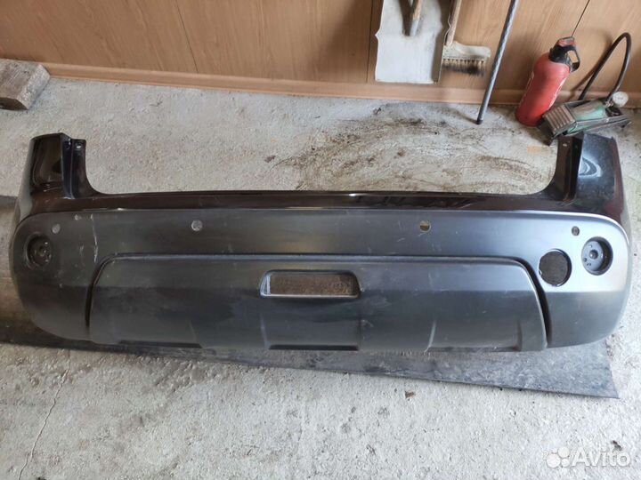 Задний бампер Ниссан Кашкай