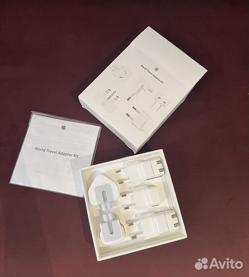 Адаптэр Apple трэвэл набор