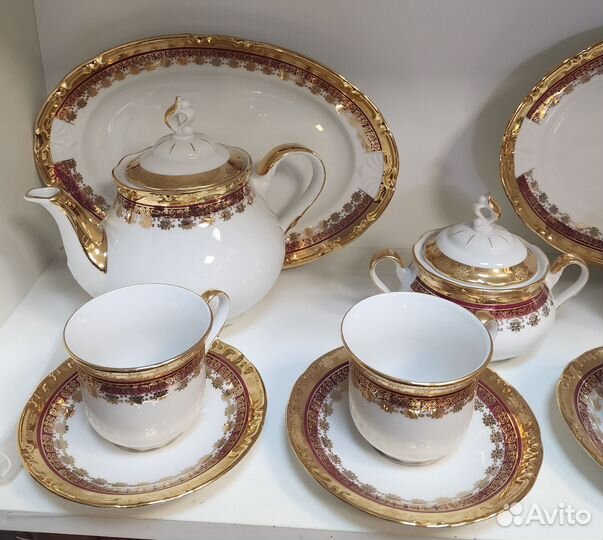Чайный сервиз на 6 персон Констанция thun чехия