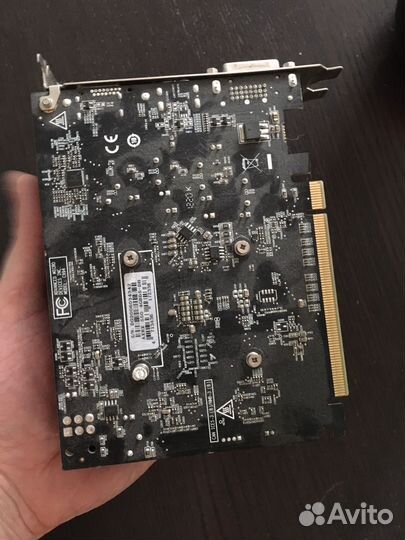 Видеокарта MSI AMD Radeon RX 550 4gb