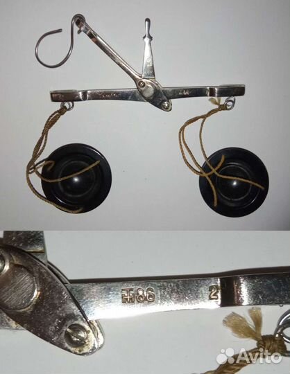 СССР: весы, диафильм, карты, бусы, брошь, фонарик