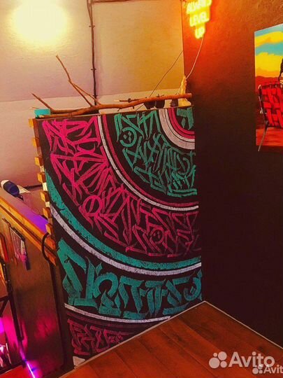 Каллиграфия. Роспись стен. Оформление интерьеров