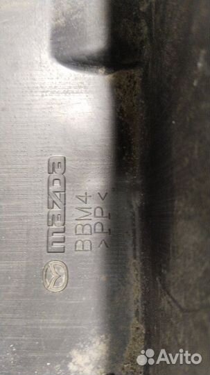 Защита бампера передняя Mazda 3 BL хетчбек LF 2010