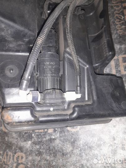 Бачок,насос,форсунки омывателя volkswagen polo 5