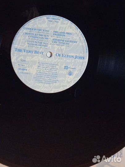 Elton John – The Very Best Of Elton John - Lp