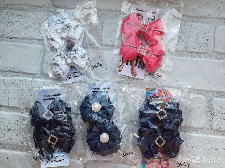 Бантики ручной работы