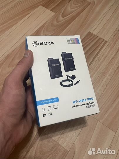 Петличный микрофон boya